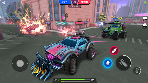 Battle Cars: Nitro PvP Shooter